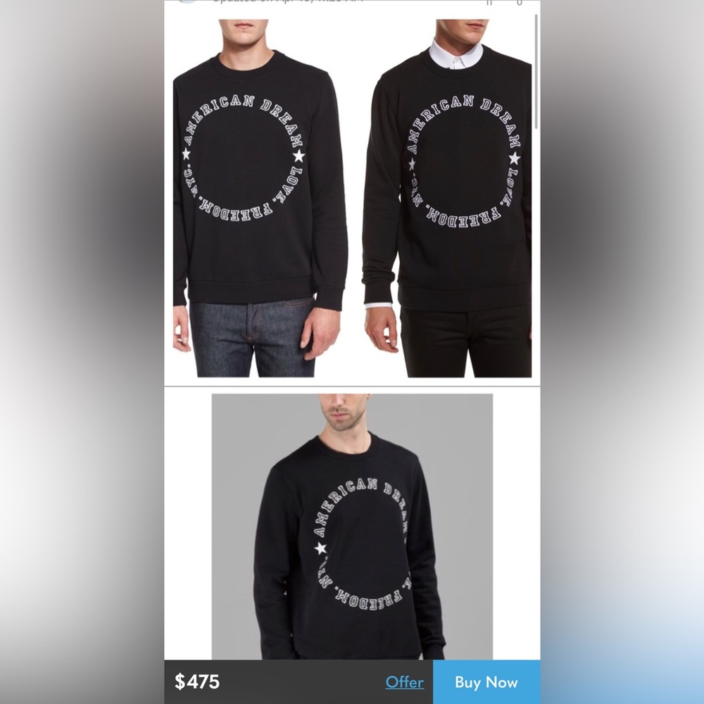 Givenchy oversized unisex sweater